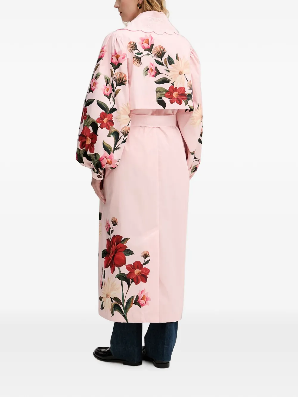 Barbour x FARM Rio Bromelia jas Roze