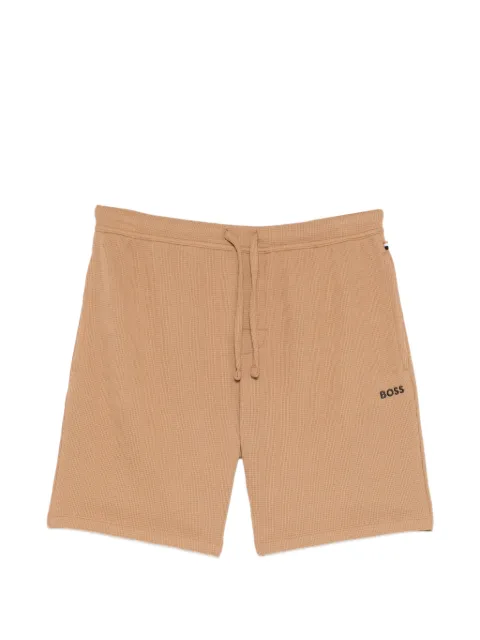 BOSS pantalones cortos con logo bordado