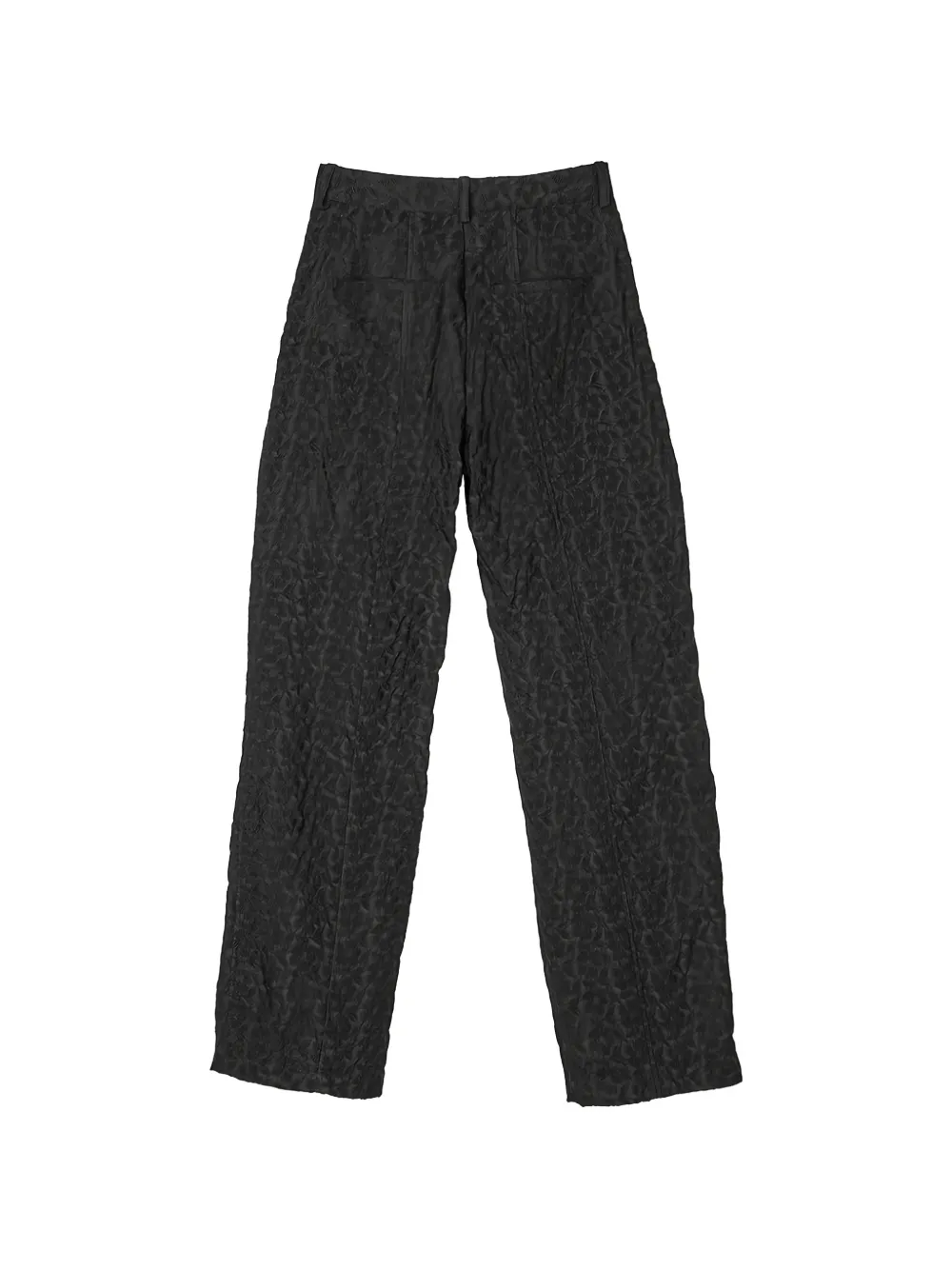 Cecilie Bahnsen Darmela Begonia-jacquard Tapered Trousers in Black, view 2