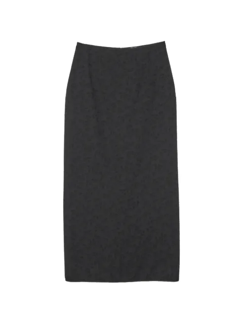 Cecilie Bahnsen Uka Eira-matelassé straight midi skirt