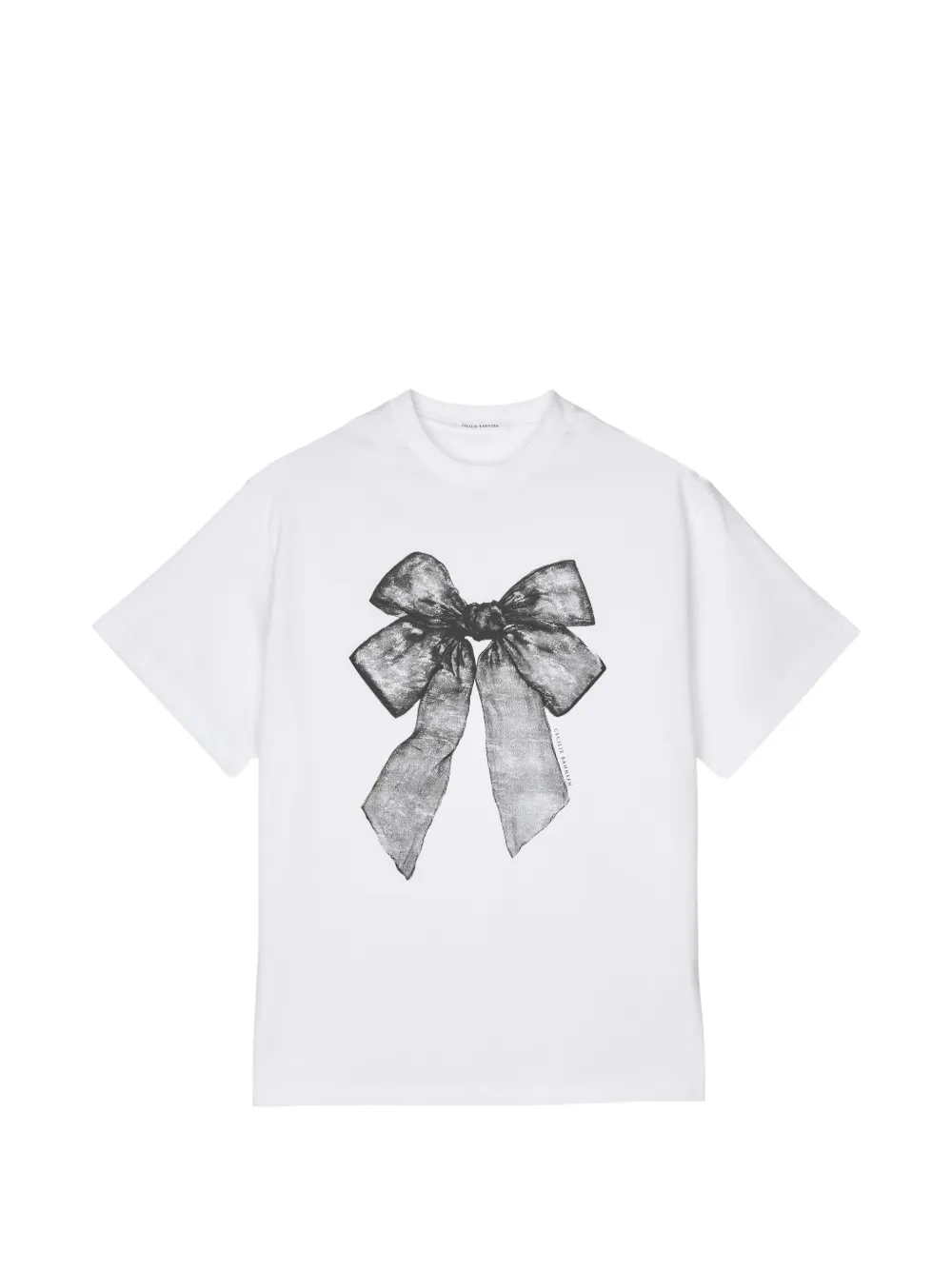 Cecilie Bahnsen Dorothy bow-print T-shirt