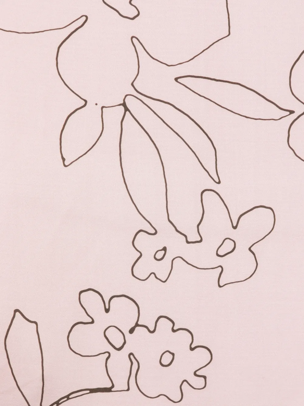 Marc O'Polo Sjaal met bloemenprint Roze