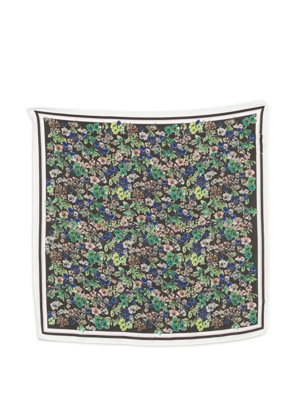 Marc O'Polo Foulard a fiori - Nero