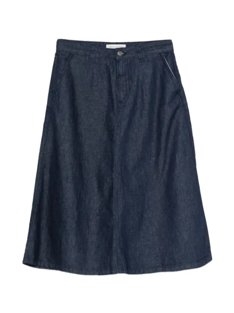 Marc O'Polo A-line denim midi skirt