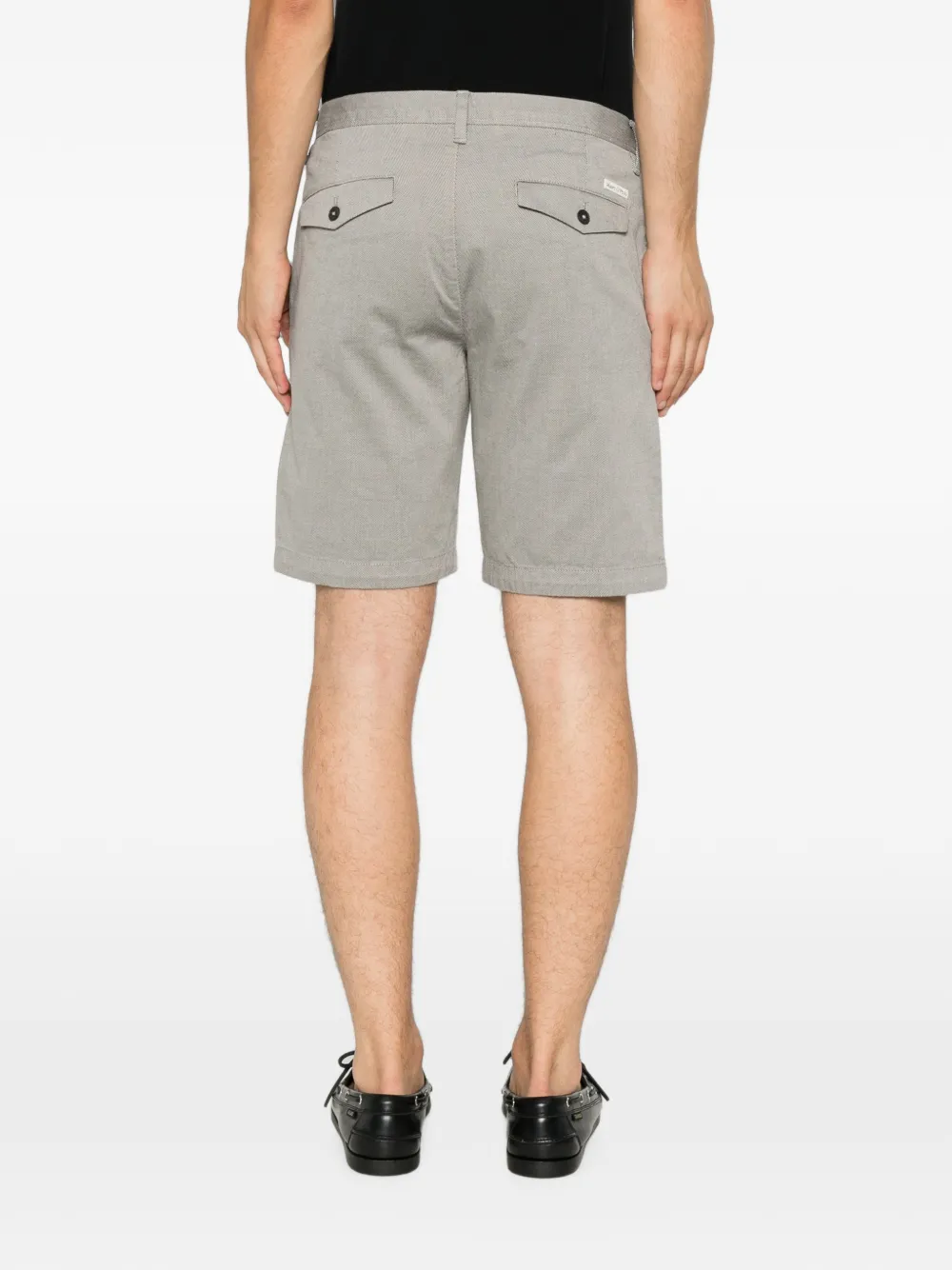 Marc O'Polo Shorts met knoopsluiting Zwart