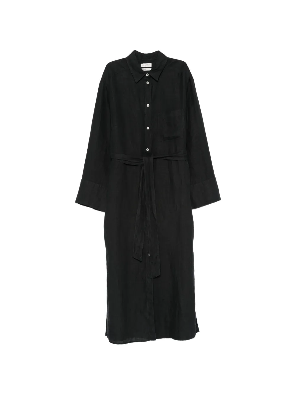 Marc O'Polo belted midi dress - Nero