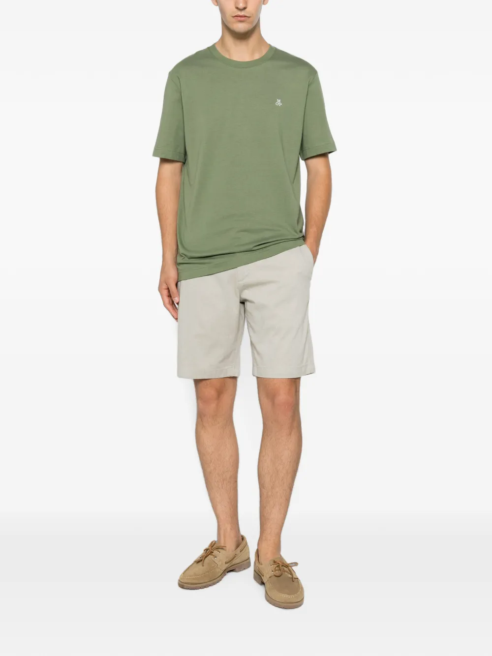Marc O'Polo Shorts met patroon Beige