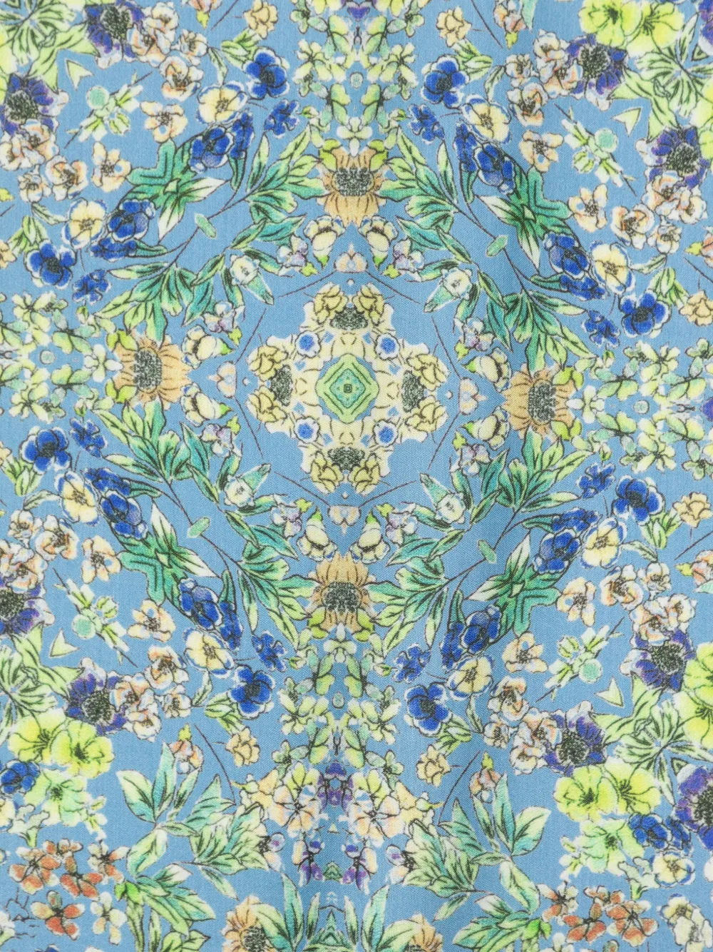 Marc O'Polo Sjaal met bloemenprint Blauw