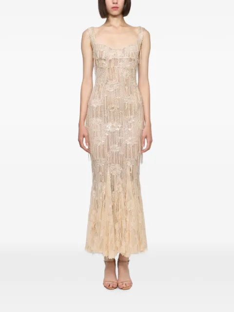Atu Body Couture lace sequin-embellished dress