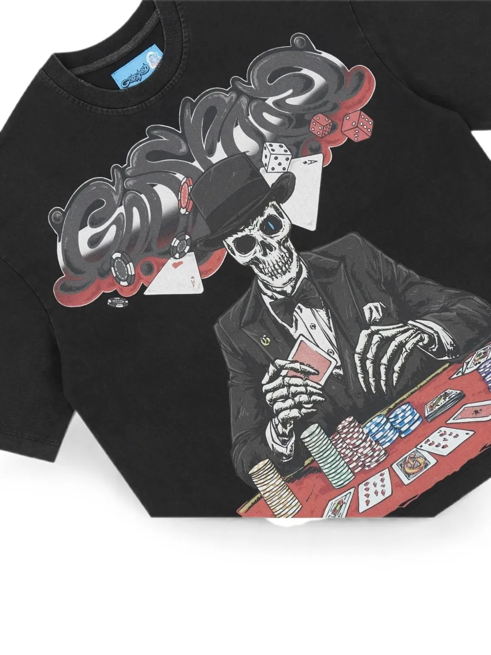 GODSPEED T-shirt met grafische print Zwart