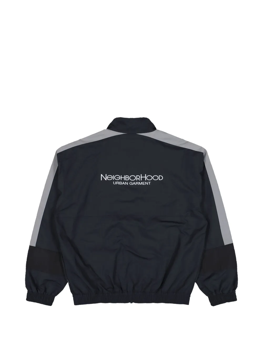 Neighborhood Trainingsjack met logo-print en vlakken Blauw