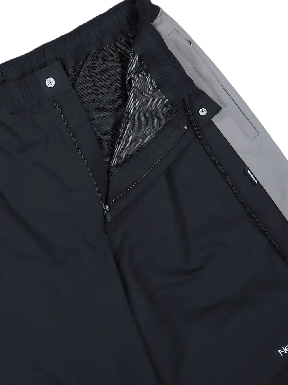 Neighborhood Trainingsbroek met colourblocking en vlakken Zwart