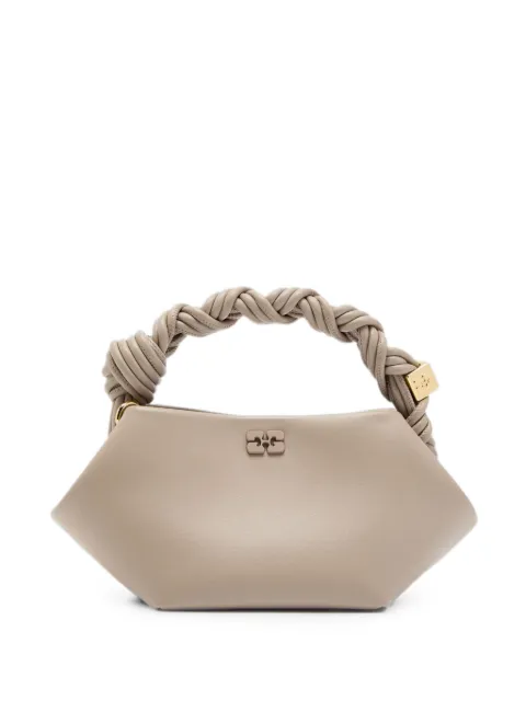 GANNI mini Bou braided tote bag