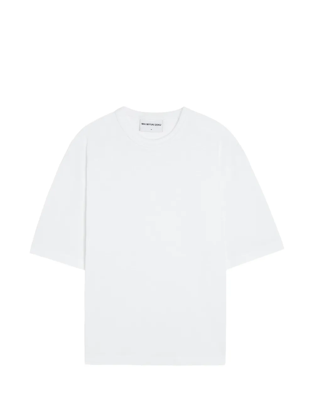 MKI Miyuki Zoku T-Shirt mit Rundhalsausschnitt - Weiß