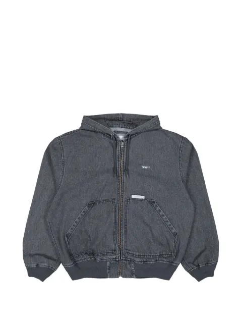WTAPS D00M zp-up denim hoodie