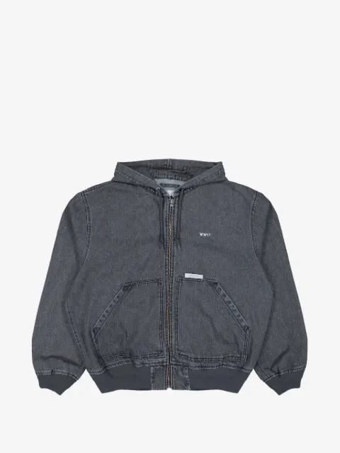 WTAPS D00M zp-up denim hoodie