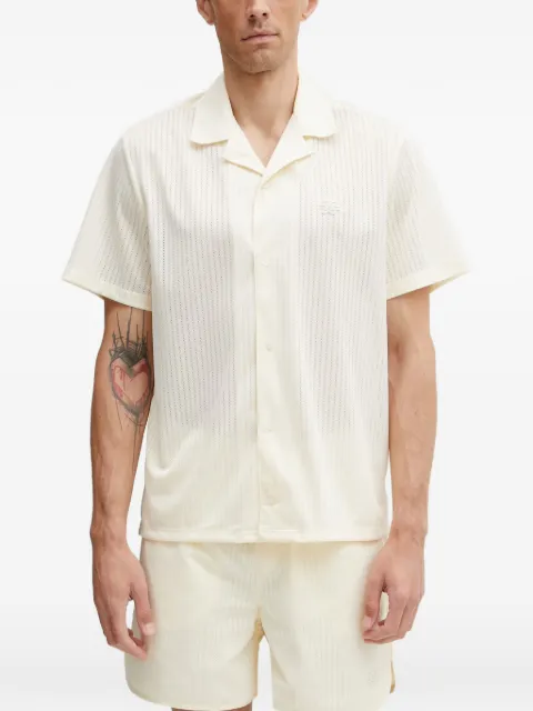 Filling Pieces Resort graphic-print point-elle shirt