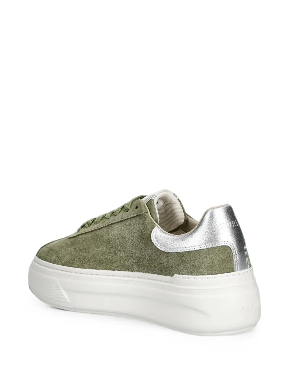 Furla Nuage platform low-top sneakers Groen