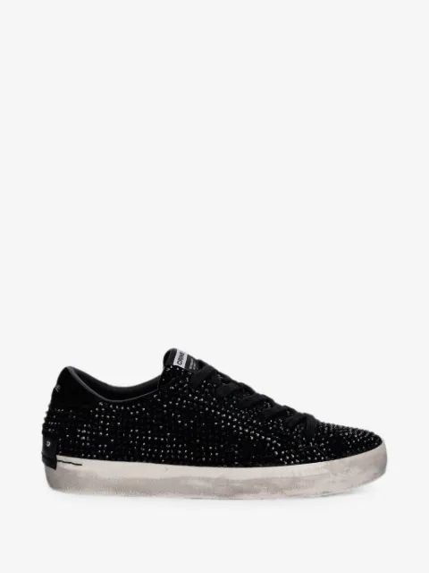 Crime London Tênis Distressed com cristais