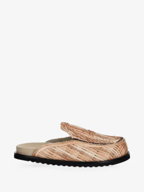 Filling Pieces Panier woven-design slip-on mules