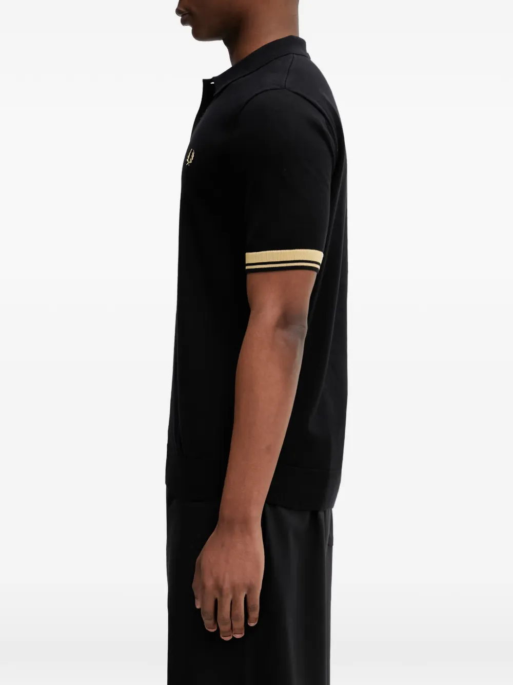 Fred Perry Poloshirt met korte mouwen Zwart