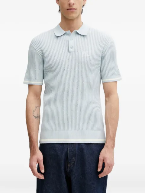 Filling Pieces ribbed-knit polo shirt