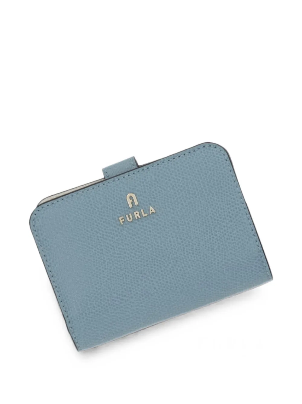 Furla Portemonnee met logoplakkaat Blauw