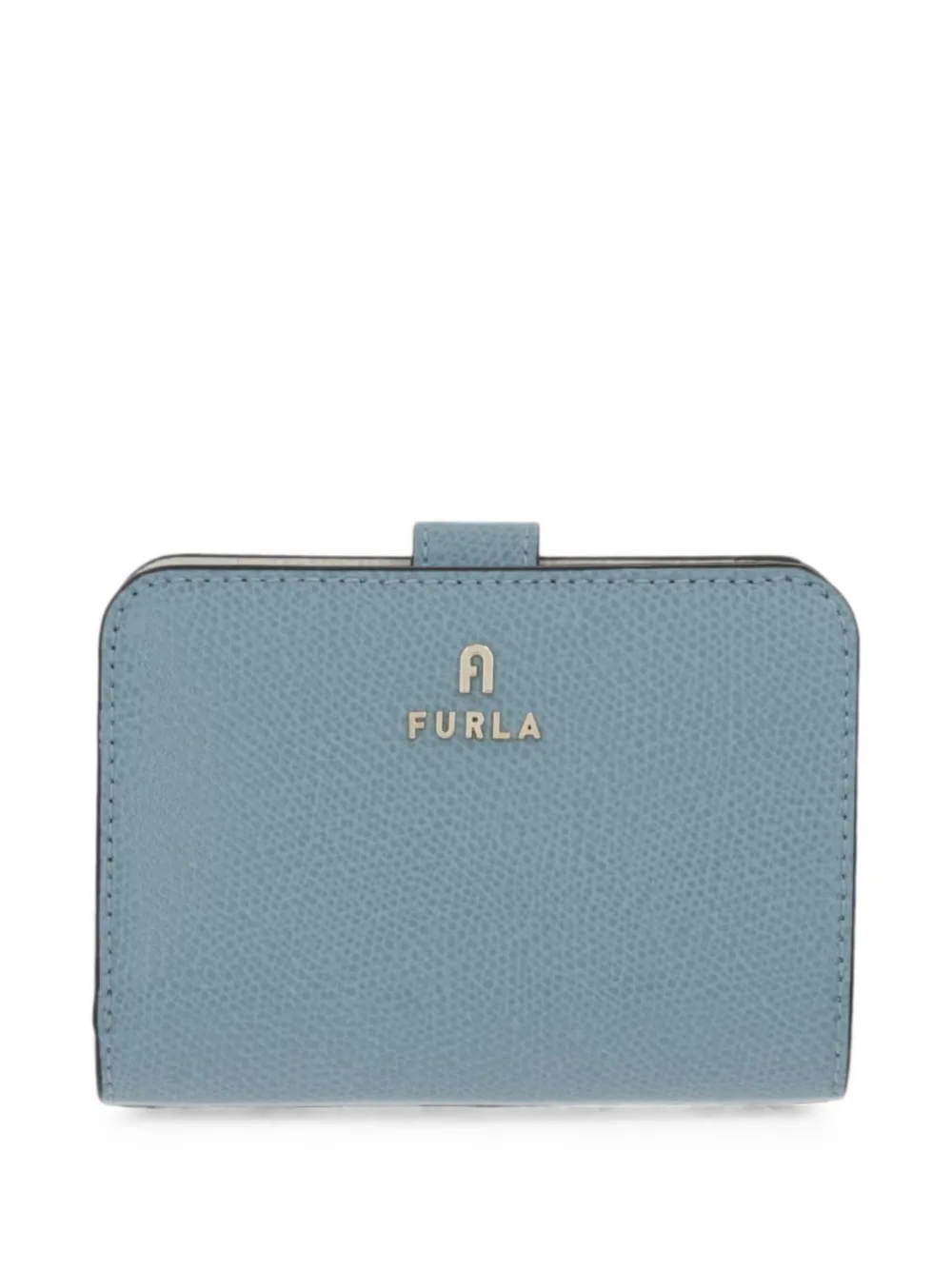 Furla logo-plaque bifold wallet - Blu