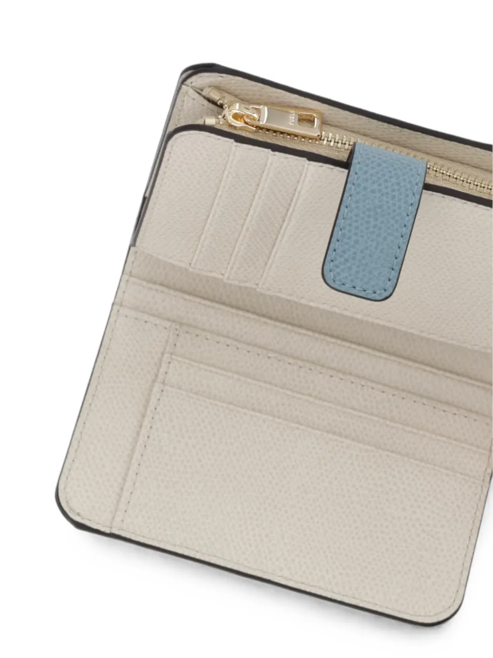 Furla Portemonnee met logoplakkaat Blauw