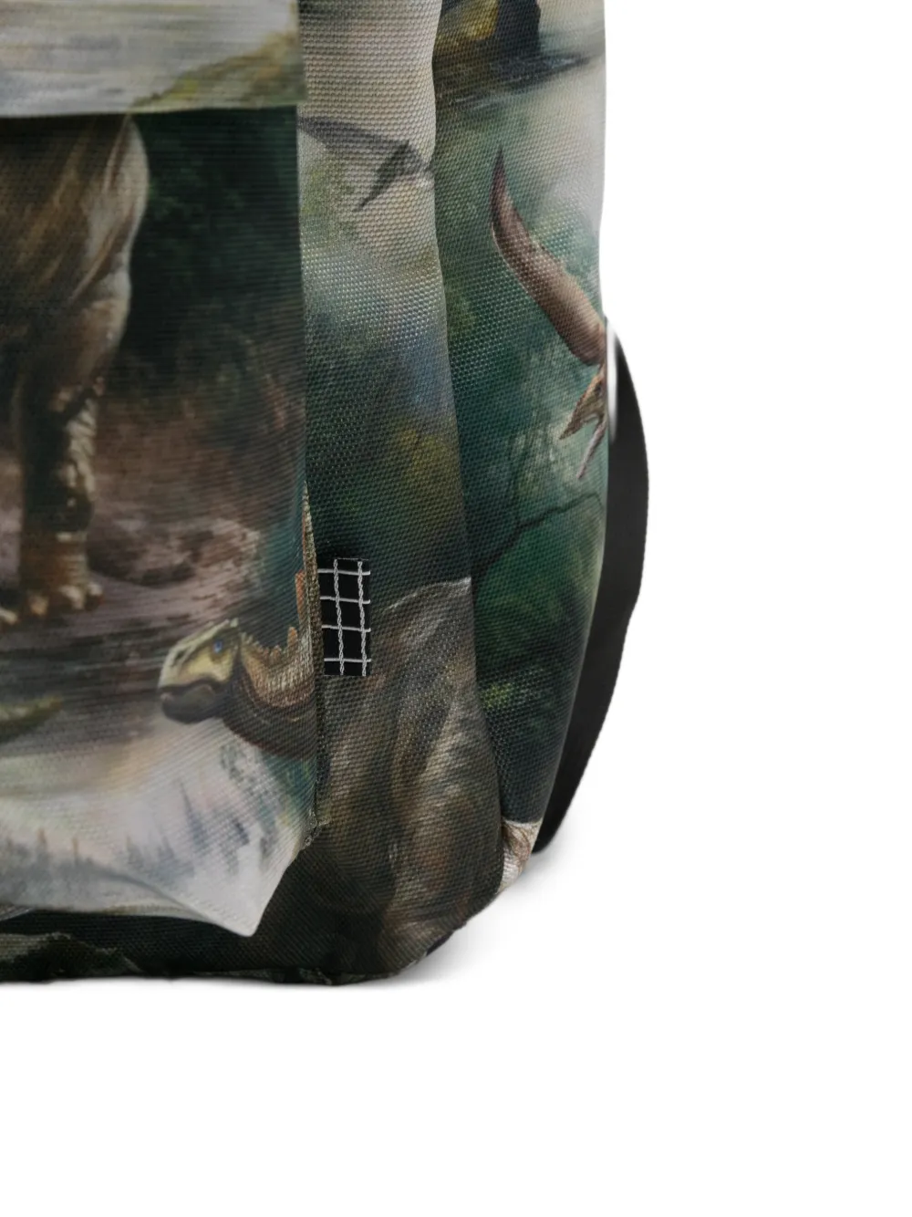 Molo Dino Dawn rugzak met print Groen
