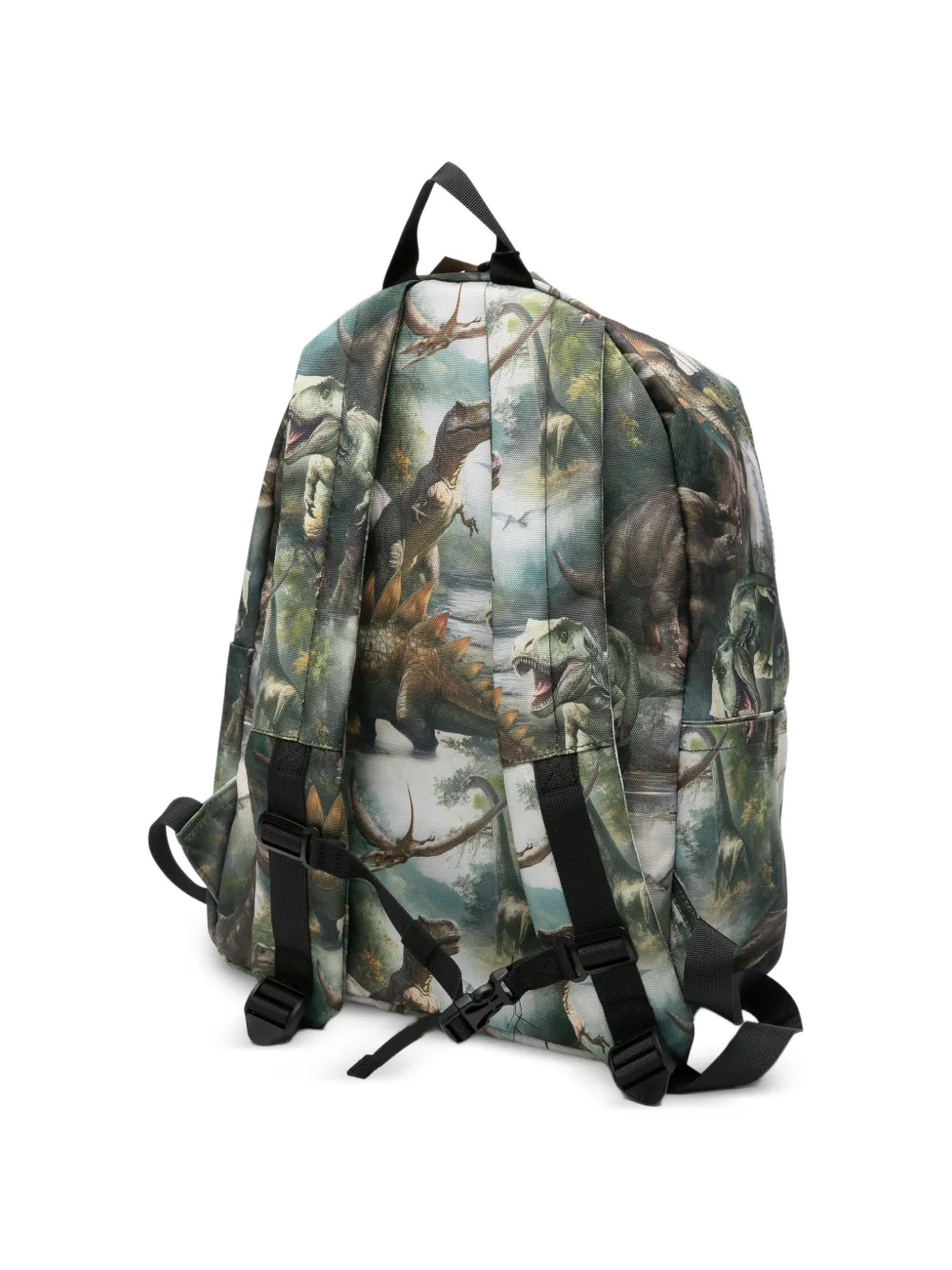 Molo Dino Dawn rugzak met print Groen