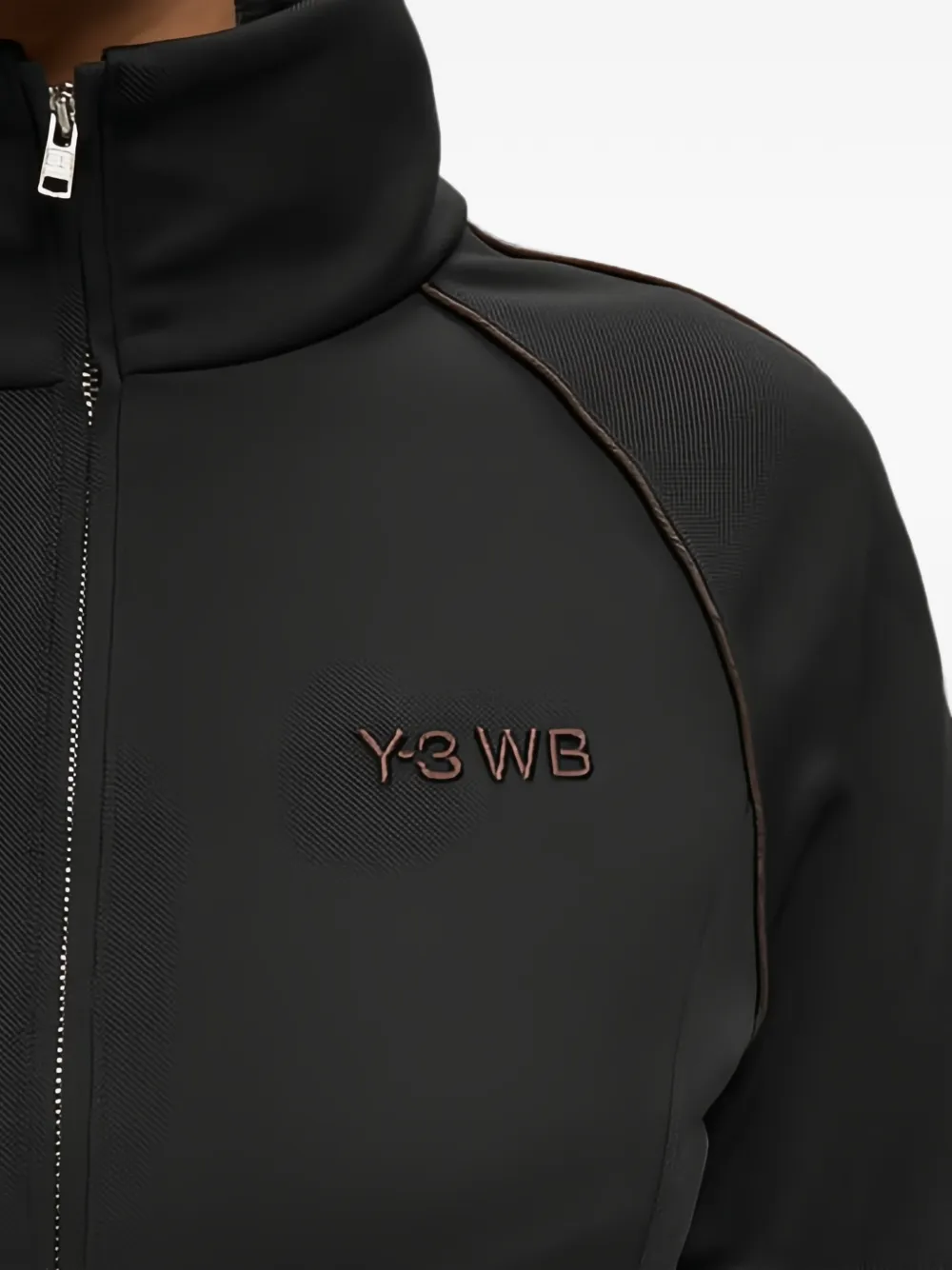 Y-3 Sweater met geborduurd logo Zwart