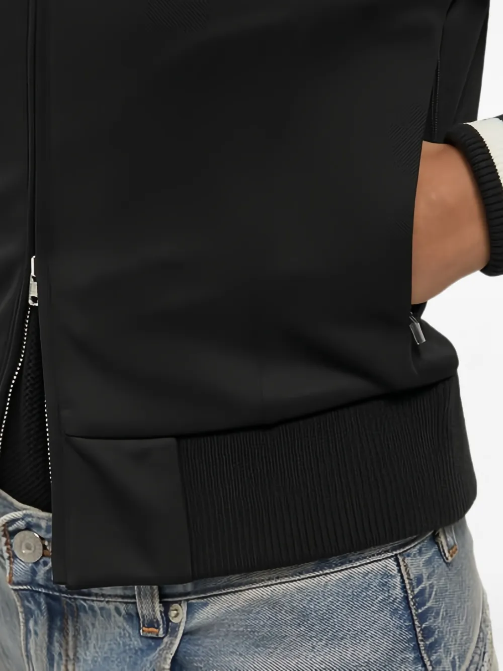Y-3 Sweater met geborduurd logo Zwart