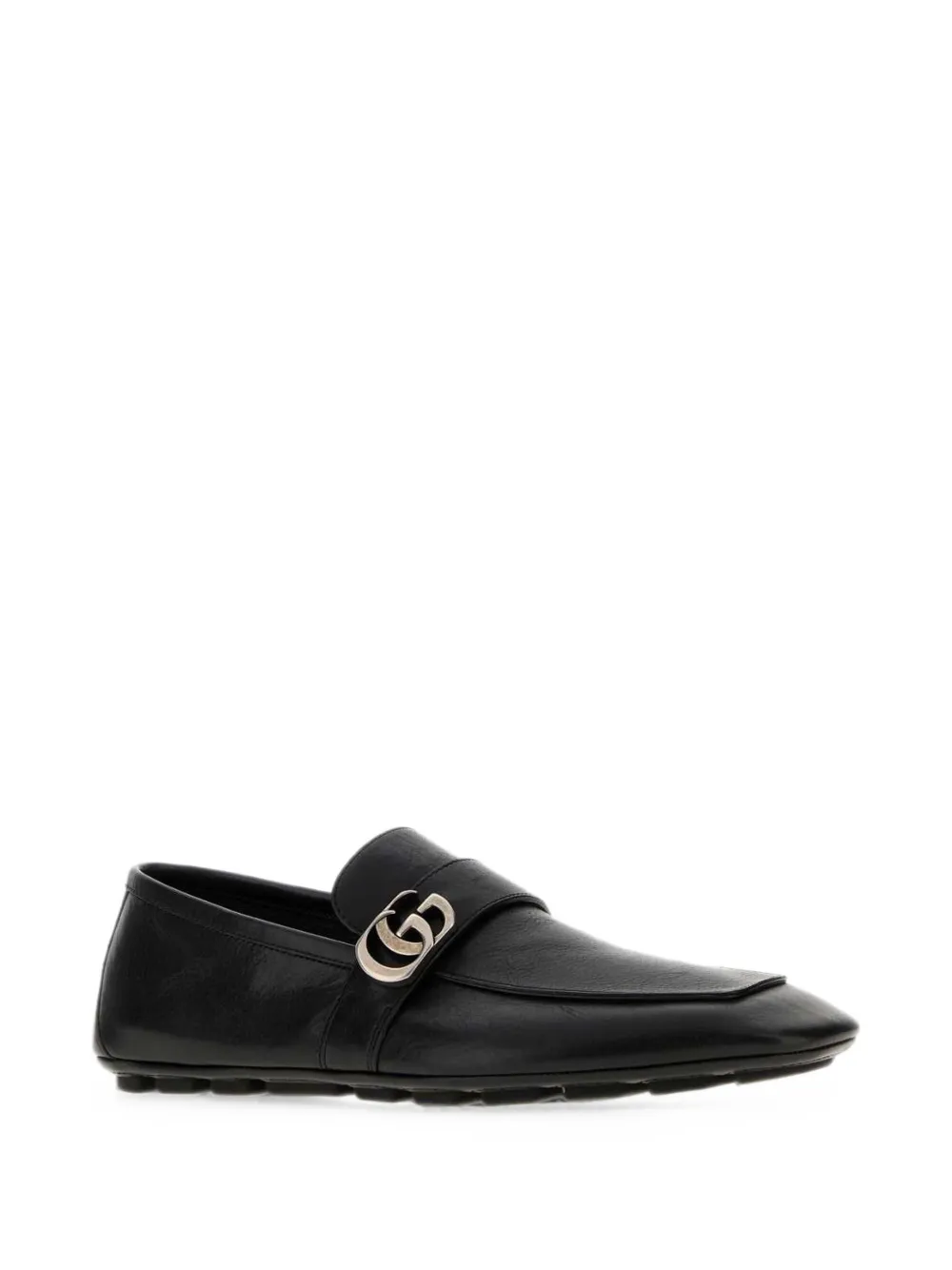 Gucci Double G leren loafers Zwart