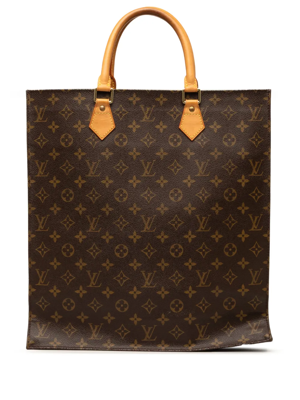 Louis Vuitton Pre-Owned Borsa tote Sac Plat con monogramma 2006 - Marrone