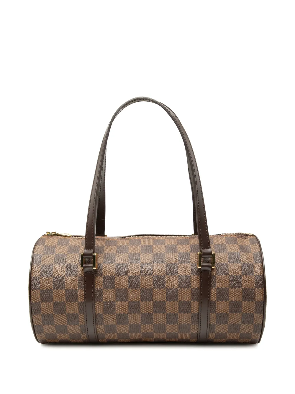 Louis Vuitton Pre-Owned Borsa a mano Papillon 30 in tela Damier Ebène 2004 - Marrone