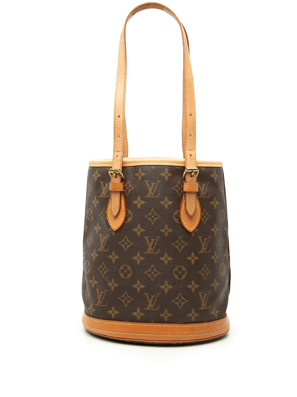 Louis Vuitton Pre-Owned 2013 Monogram Petit Beuteltasche - Braun