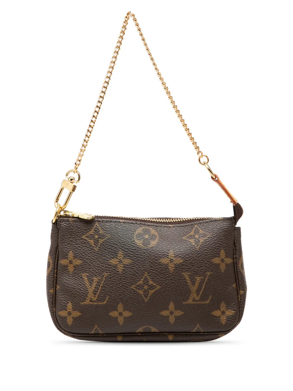 Louis Vuitton Pre-Owned Borsa a mano Mini Pochette con monogramma 2005 - Marrone