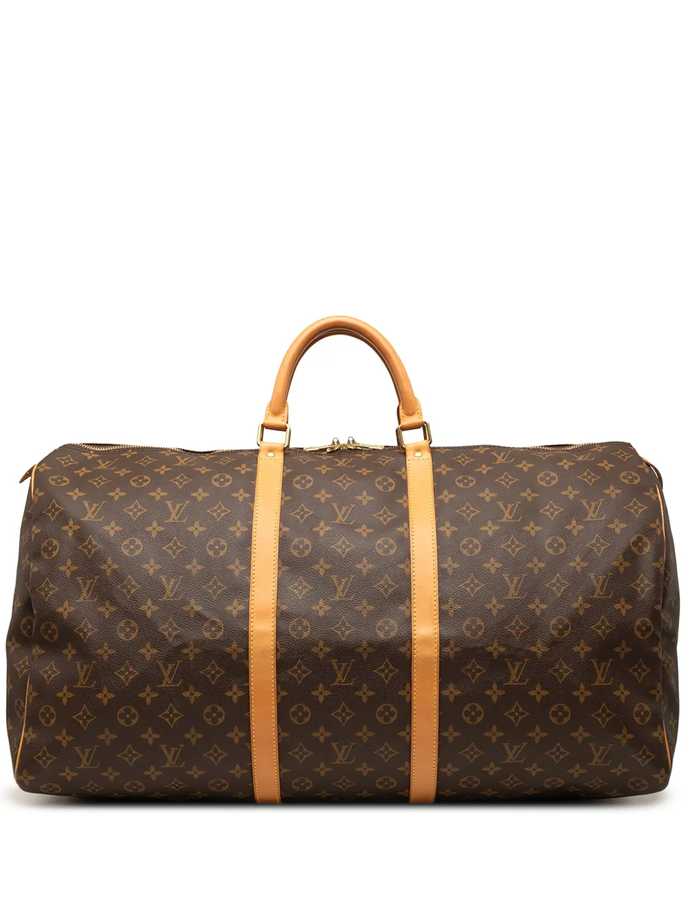 Louis Vuitton Pre-Owned Borsa da viaggio Keepall 60 con monogramma 2000 - Marrone