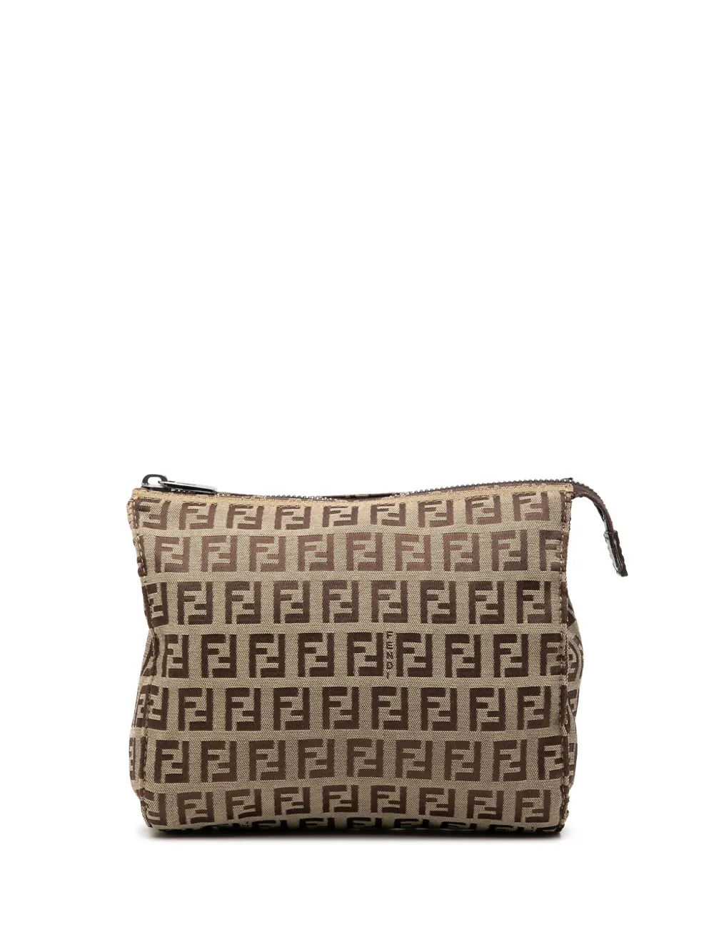 Fendi Pre-Owned Pouch in tela con motivo Zucchino 2000-2010 - Toni neutri