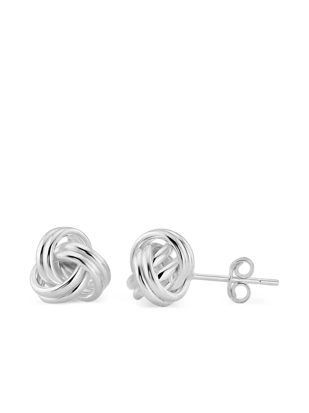 AUREE JEWELLERY Onslow double knot earrings - Argento
