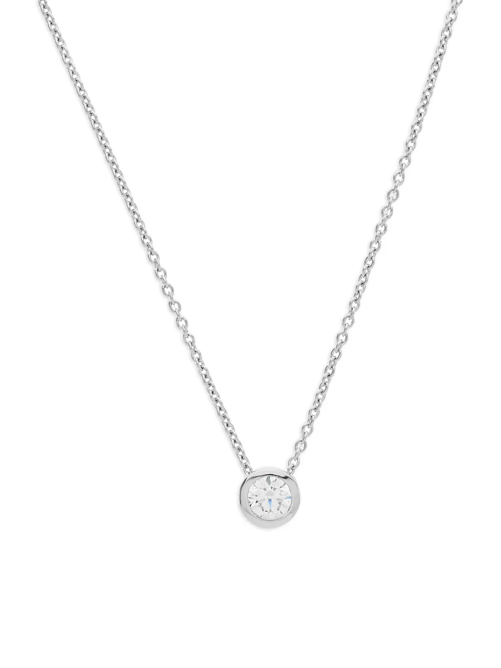AUREE JEWELLERY Verona cubic zirconia necklace - Silber
