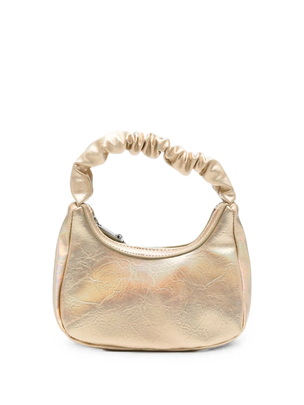 Molo June ruched-handle shoulder bag - Oro
