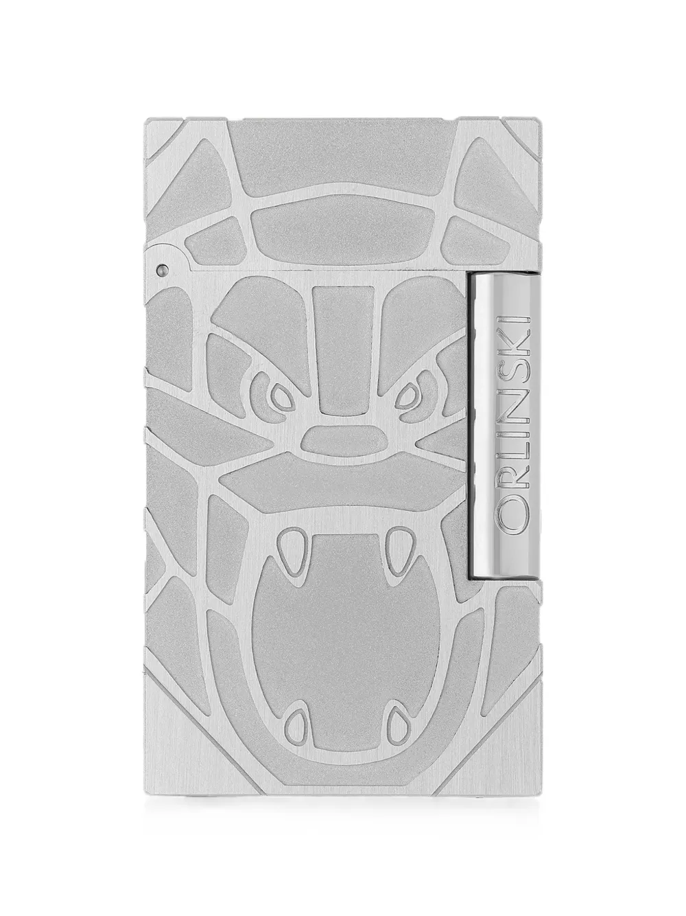 St Dupont Orlinski Palladium-finish Lighter In Silver