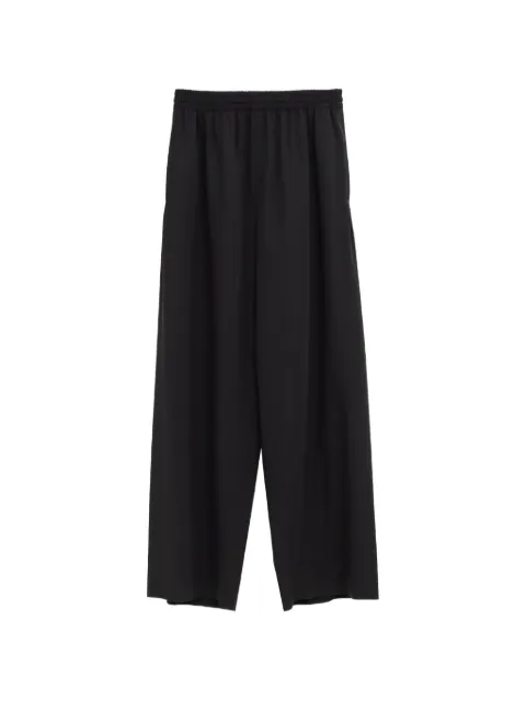 Gucci elasticated-waistband wool trousers