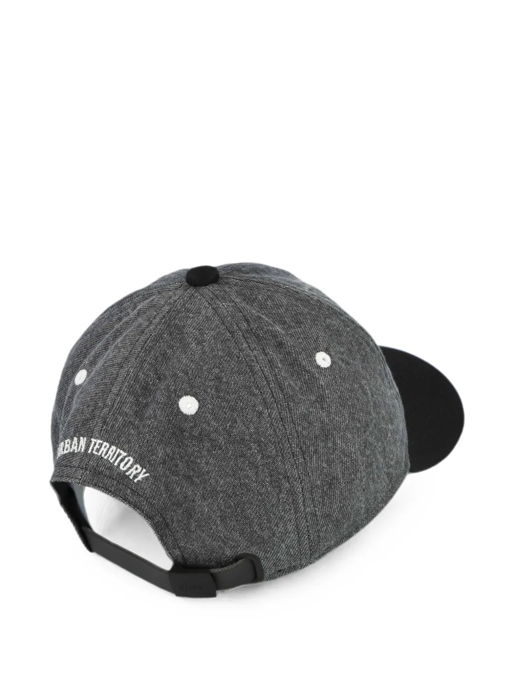 WTAPS T-6M 07 logo-embroidered Denim Cap | Black | FARFETCH RO