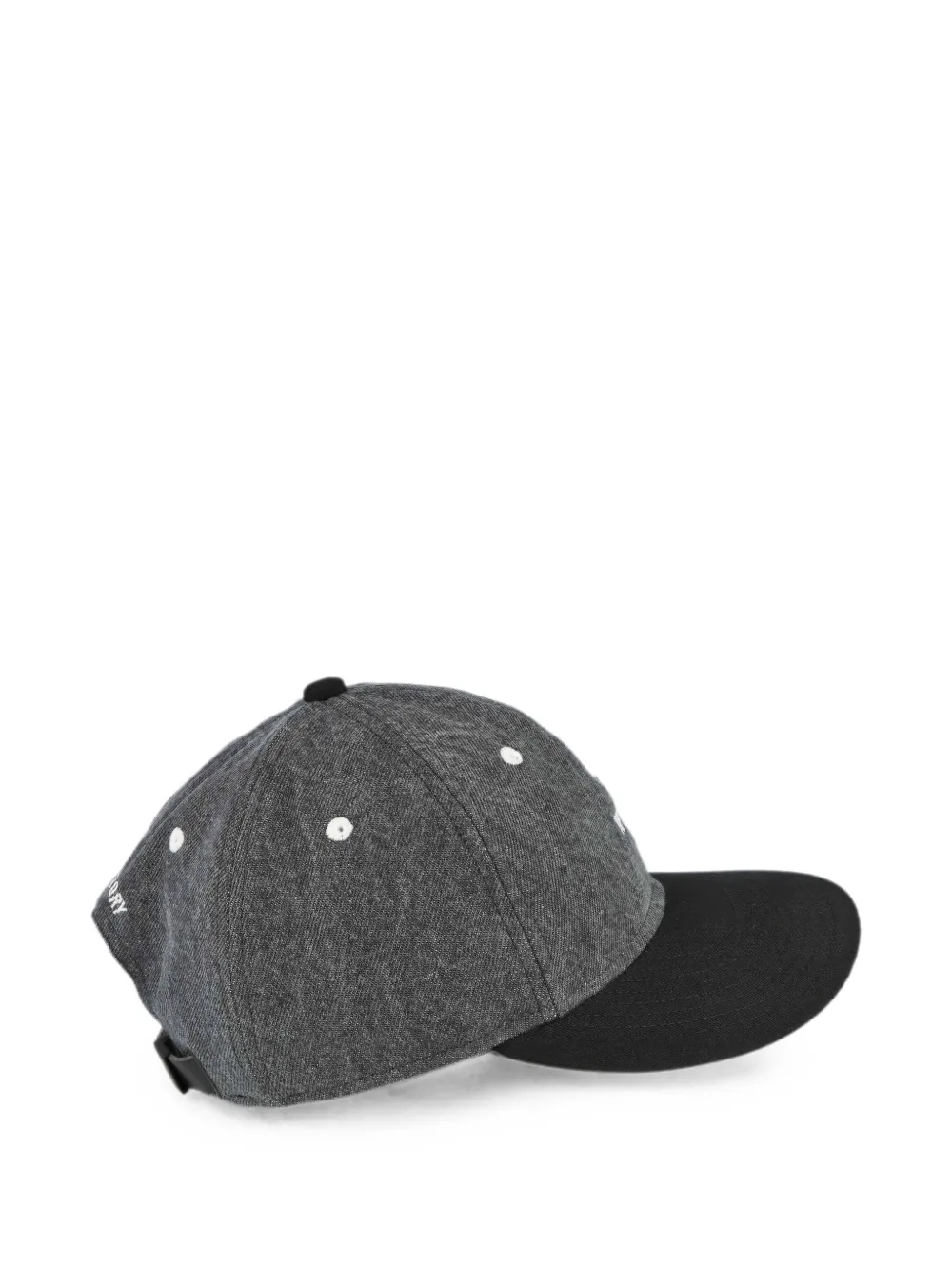 WTAPS T-6M 07 logo-embroidered Denim Cap | Black | FARFETCH RO