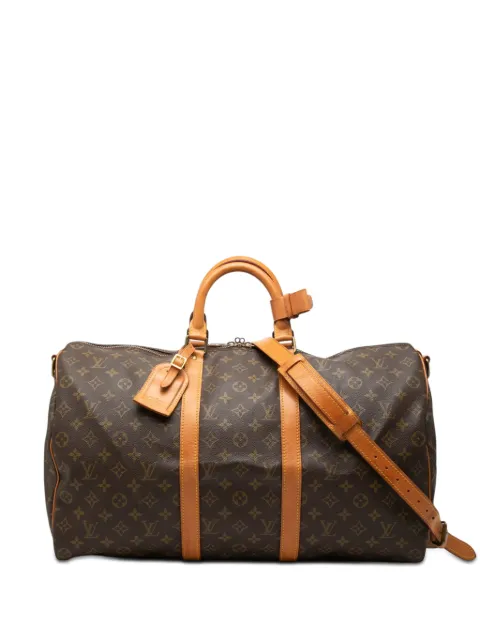 Louis Vuitton Pre-Owned bolsa de viaje con monograma Keepall Bandouliere 50 1986