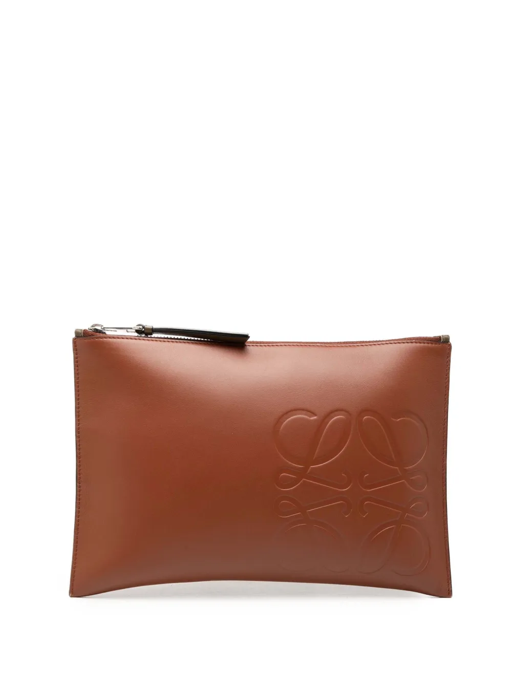 Loewe Pre-Owned Clutch 2019 - Marrone