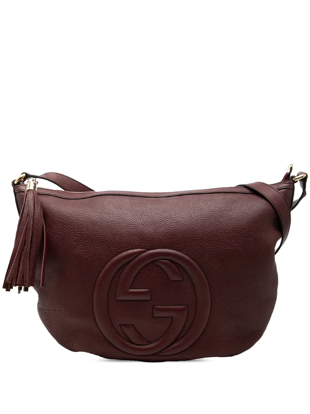 Gucci Pre-Owned Borsa a tracolla Soho media in pelle 2000-2015 - Rosso